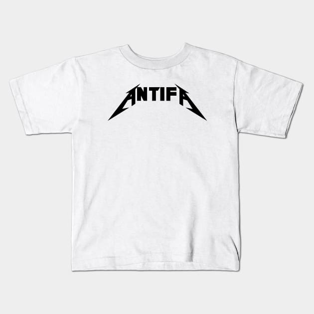 Antifa Kids T-Shirt by Football from the Left